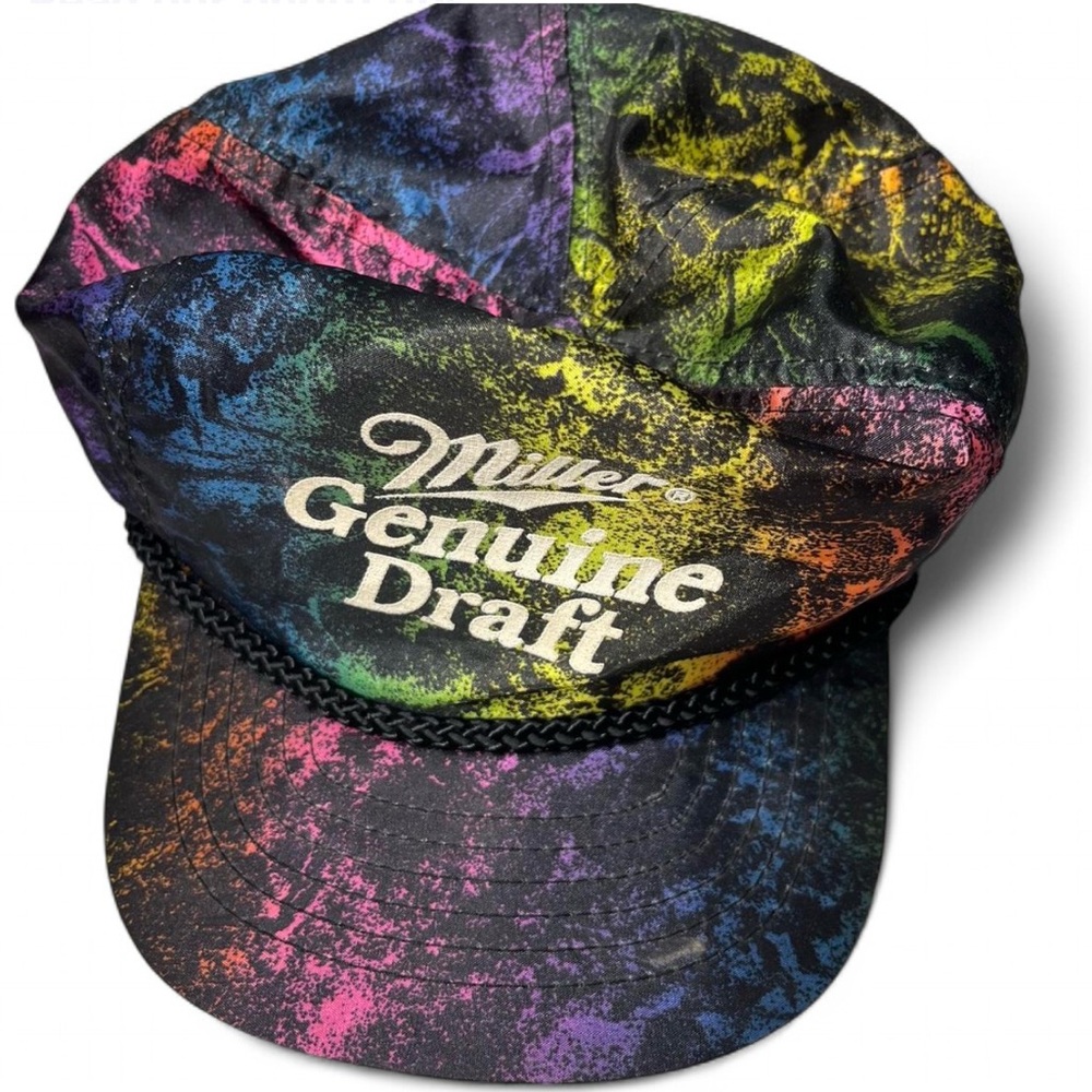1980’s Miller Genuine Draft Multicolor Cap